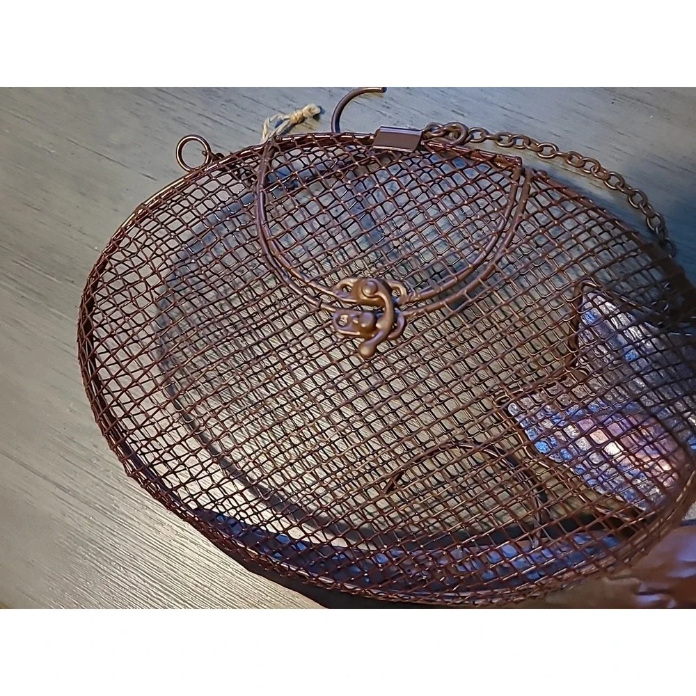 Evergreen Enterprises, Inc Resting‎ Fox Mesh Decorative Bird Feeder Large Seed